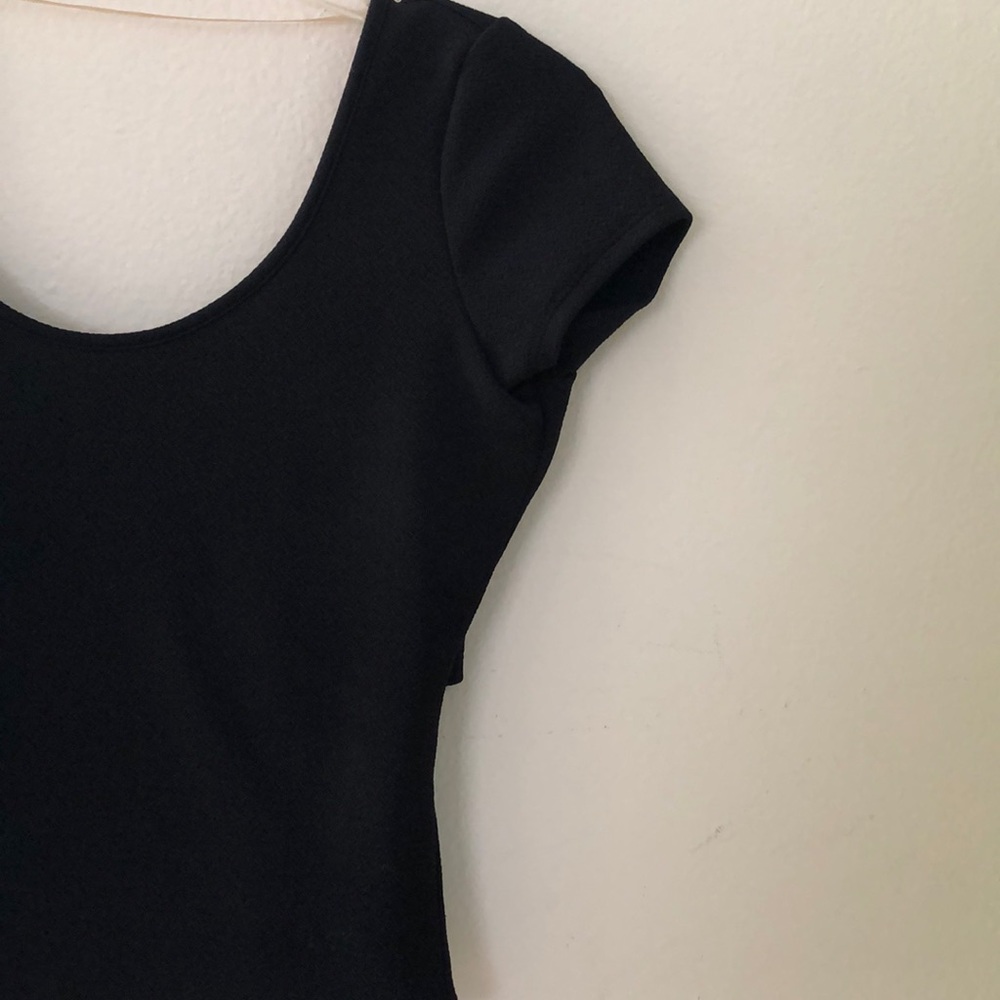 Black Crop Top